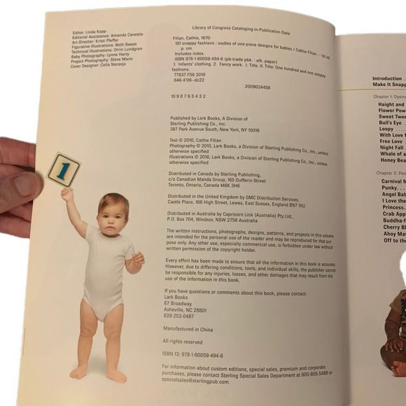 101 Snappy Fashions Oodles‎ of One-Piece Designs for Babies - Picture 4 of 9